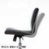SNC-L19BK / シンプルレザーチェア（ブラック）