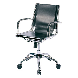 SNC-L9BK / メタルフレームチェア(ブラック)