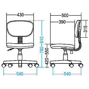 SNC-M1K / OAチェア