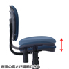SNC-MU1RBLK OAチェア(ブルー) SNC-MU1RBLK / OAチェア(ブルー)