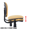 SNC-MU1RYK OAチェア(イエロー) SNC-MU1RYK / OAチェア(イエロー)