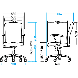 SNC-MU2A / OAチェア