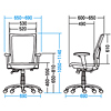 SNC-NET10ABK / OAチェア