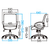 SNC-NET13ABK メッシュOAチェア SNC-NET13ABK / メッシュOAチェア