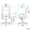 SNC-NET15ABK メッシュOAチェア SNC-NET15ABK / メッシュOAチェア