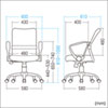 SNC-NET16ABK-BLE スマートチェア(肘付き・ブラック) SNC-NET16ABK-BLE / スマートチェア(肘付き・ブラック)