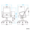 SNC-NET16ABK / メッシュOAチェア