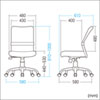 SNC-NET16BK-BLE スマートチェア(ブラック) SNC-NET16BK-BLE / スマートチェア(ブラック)