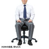 SNC-NET20BK 高耐荷重メッシュチェア(ブラック) SNC-NET20BK / 高耐荷重メッシュチェア(ブラック)