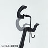 SNC-NET22BK ハンガー付きメッシュチェア SNC-NET22BK / ハンガー付きメッシュチェア