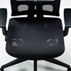 SNC-NET22BK ハンガー付きメッシュチェア SNC-NET22BK / ハンガー付きメッシュチェア
