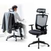 SNC-NET22BK ハンガー付きメッシュチェア SNC-NET22BK / ハンガー付きメッシュチェア
