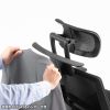 SNC-NET25BK ハンガー付きメッシュチェア SNC-NET25BK / ハンガー付きメッシュチェア