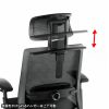 SNC-NET25BK ハンガー付きメッシュチェア SNC-NET25BK / ハンガー付きメッシュチェア