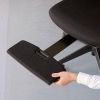 SNC-NET25BK / ハンガー付きメッシュチェア
