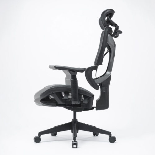 SNC-NET26BK / 収納式フットレスト付きエルゴメッシュチェア