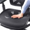 SNC-NET26BK / 収納式フットレスト付きエルゴメッシュチェア