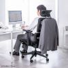SNC-NET26BK / 収納式フットレスト付きエルゴメッシュチェア