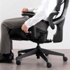 SNC-NET26BK / 収納式フットレスト付きエルゴメッシュチェア