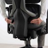 SNC-NET26BK / 収納式フットレスト付きエルゴメッシュチェア