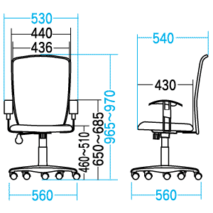 SNC-NET5BKN / OAチェア