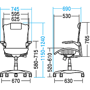 SNC-NET6A / OAチェア