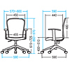 SNC-NET8ABK2 / OAチェア(ブラック）