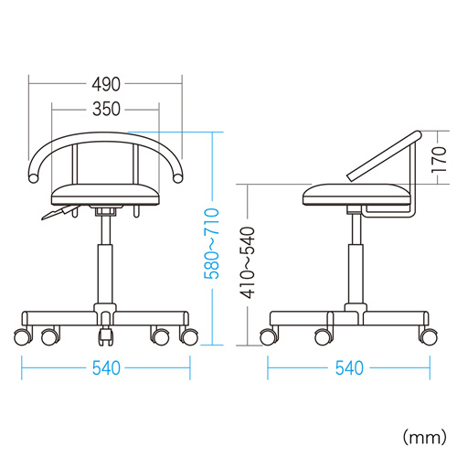 SNC-RD1VW2 / OAチェア（ホワイト）