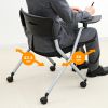 SNC-ST6MABK メモ台付きミーティングチェア(ブラック) SNC-ST6MABK / メモ台付きミーティングチェア(ブラック)