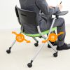SNC-ST6MAG メモ台付きミーティングチェア(グリーン) SNC-ST6MAG / メモ台付きミーティングチェア(グリーン)