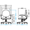 SNC-T105BL OAチェア SNC-T105BL / OAチェア