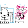 SNC-T107BL / OAチェアー