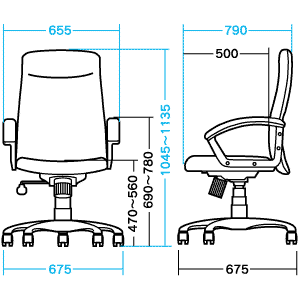 SNC-T126GYN / OAチェア