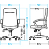 SNC-T126GYN OAチェア SNC-T126GYN / OAチェア