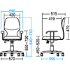 SNC-T133BKN / OAチェア
