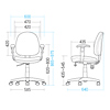 SNC-T136VW / OAチェア（ホワイト）