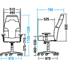 SNC-T139ABK OAチェア SNC-T139ABK / OAチェア