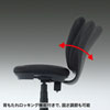 SNC-T146KBK ミドルバックOAチェア(ブラック) SNC-T146KBK / ミドルバックOAチェア(ブラック)