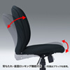 SNC-T148G OAチェア(グリーン) SNC-T148G / OAチェア(グリーン)