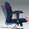 SNC-T149ABL オフィスチェア(ブルー) SNC-T149ABL / オフィスチェア(ブルー)
