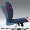 SNC-T149BK オフィスチェア(ブラック) SNC-T149BK / オフィスチェア(ブラック)