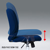 SNC-T149BL オフィスチェア(ブルー) SNC-T149BL / オフィスチェア(ブルー)