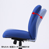SNC-T151BL 高耐荷重オフィスチェア(ブルー) SNC-T151BL / 高耐荷重オフィスチェア(ブルー)