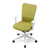 SNC-T159AG 肘付きファブリックチェア(グリーン) SNC-T159AG / 肘付きファブリックチェア(グリーン)