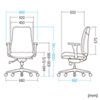 SNC-T160BG 高機能ハイバックオフィスチェア(グレージュ) SNC-T160BG / 高機能ハイバックオフィスチェア(グレージュ)