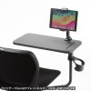 SNC-T165BK ミーティングチェア テーブル付き(ブラック) SNC-T165BK / ミーティングチェア テーブル付き(ブラック)