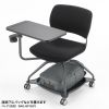 SNC-T165BK ミーティングチェア テーブル付き(ブラック) SNC-T165BK / ミーティングチェア テーブル付き(ブラック)