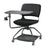 SNC-T165BK ミーティングチェア テーブル付き(ブラック) SNC-T165BK / ミーティングチェア テーブル付き(ブラック)