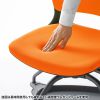 SNC-T165D ミーティングチェア テーブル付き(オレンジ) SNC-T165D / ミーティングチェア テーブル付き(オレンジ)