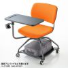 SNC-T165D ミーティングチェア テーブル付き(オレンジ) SNC-T165D / ミーティングチェア テーブル付き(オレンジ)